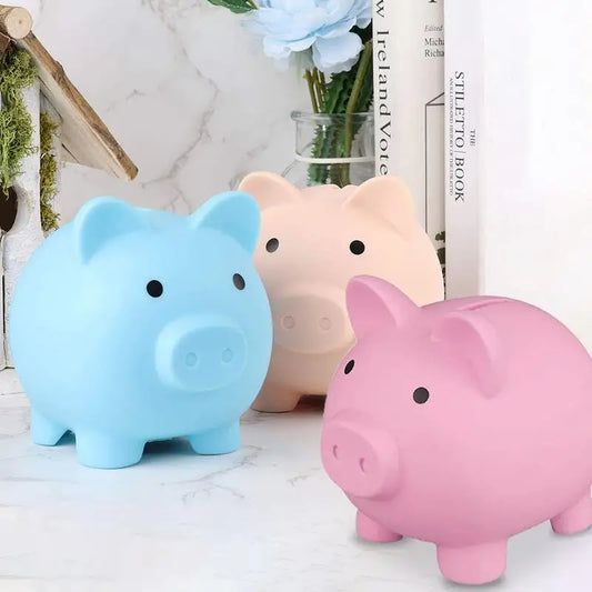 Large Capacity Cartoon Pig Shaped Money Boxes Children Toys Birthday Gift Home Decor Money Saving Piggy Bank Coins Storage Box