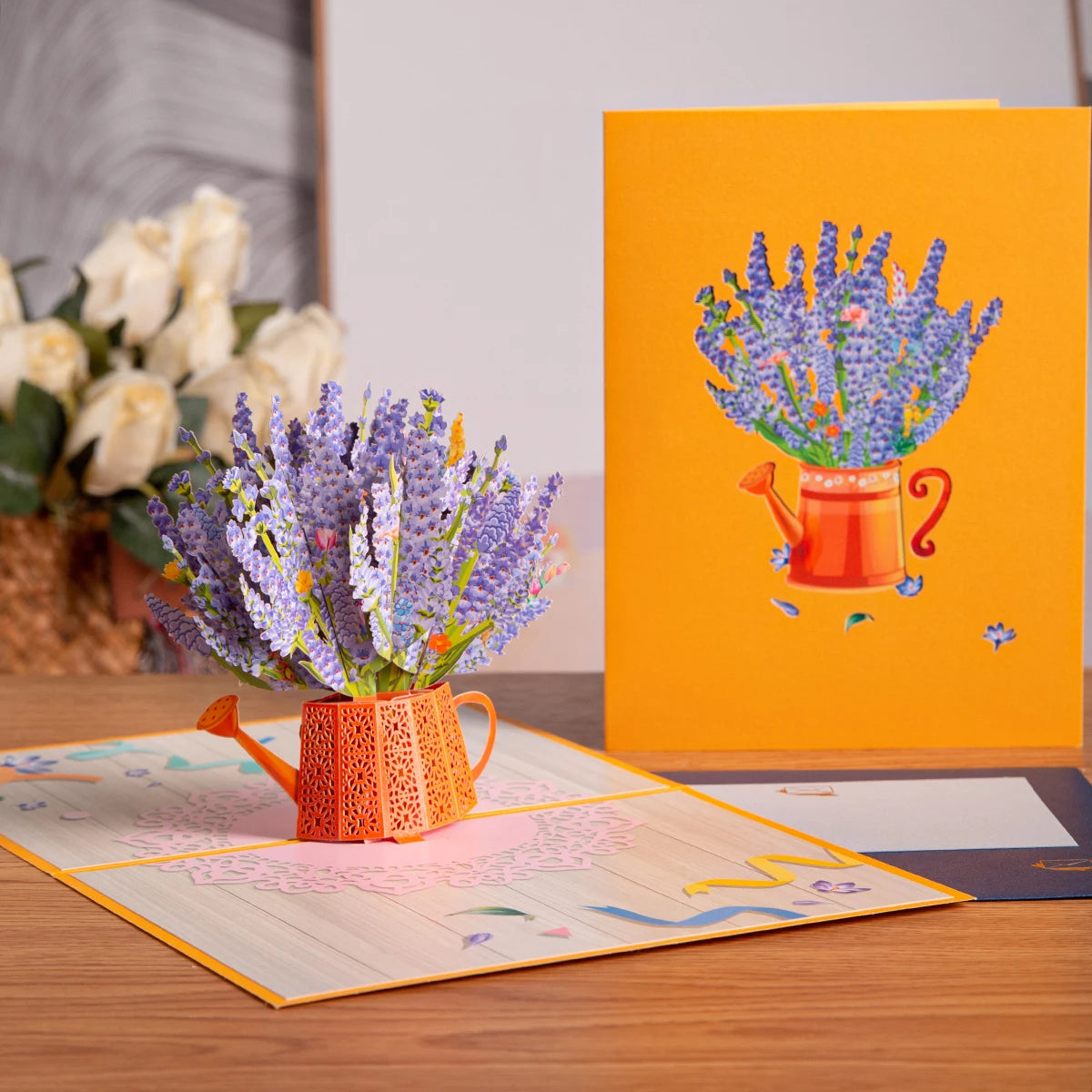 3D Pop Up Mothers Day Cards Gifts Floral Bouquet Greeting Cards Flowers for Mom Wife Birthday Sympathy Get Well