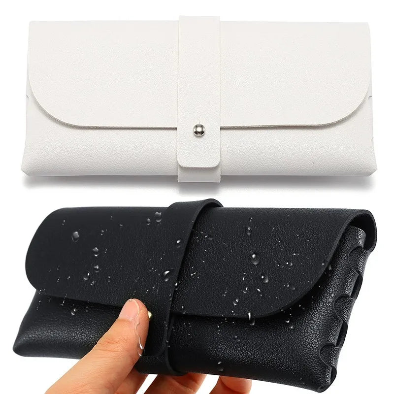 Fashion PU Leather Glasses Bag Protective Sunglasses Cover Boxes Reading Eyeglasses Pouch Eyewear Protector Case Accessories