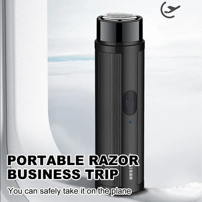 Mini Electric Shaver Men's Razor Automatic Beard Trimmer Rechargeable Shaving Machine USB Charging Portable Washable Epilator