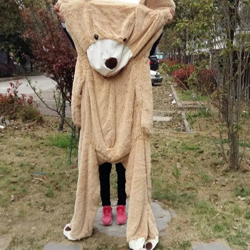 Selling Toy Big Size 100-260cm American Giant Bear Skin ,Teddy Bear Coat ,Good Quality Factary Price Soft Toys For Girls