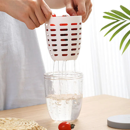 Portable Breakfast Cups Yogurt Salad Cereal Nut Fruitful Cup Container Set with Fork Food Storage Bento Box Lunch