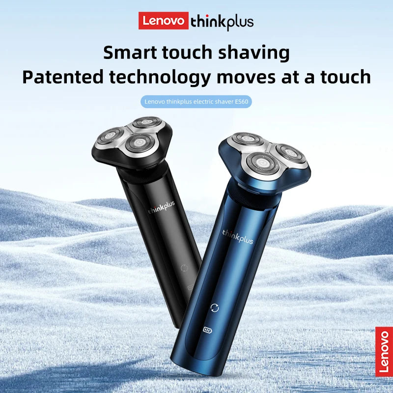 Lenovo Electric Razor For Men, Full-Automatic , Smart Touch, Full-Body Machine, Washable, Portable Shaver For Your Husband