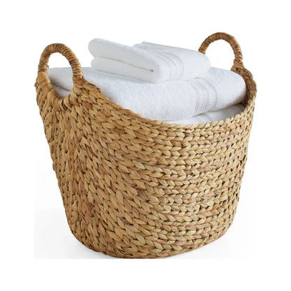 Better Homes & Gardens Large Natural Water Hyacinth Boat Basket