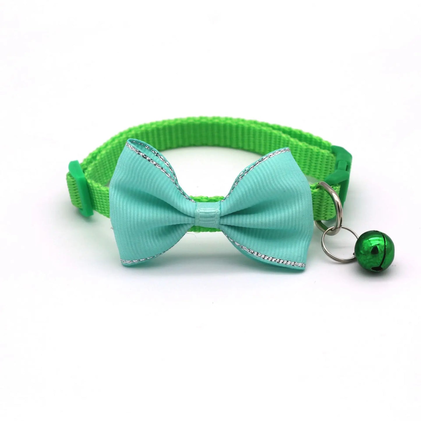 Pet Collars New Pet Bow Bell Collars Cute Cat Collars Pet Supplies Multicolor Adjustable Pet Dressing Tool Pet Accessories