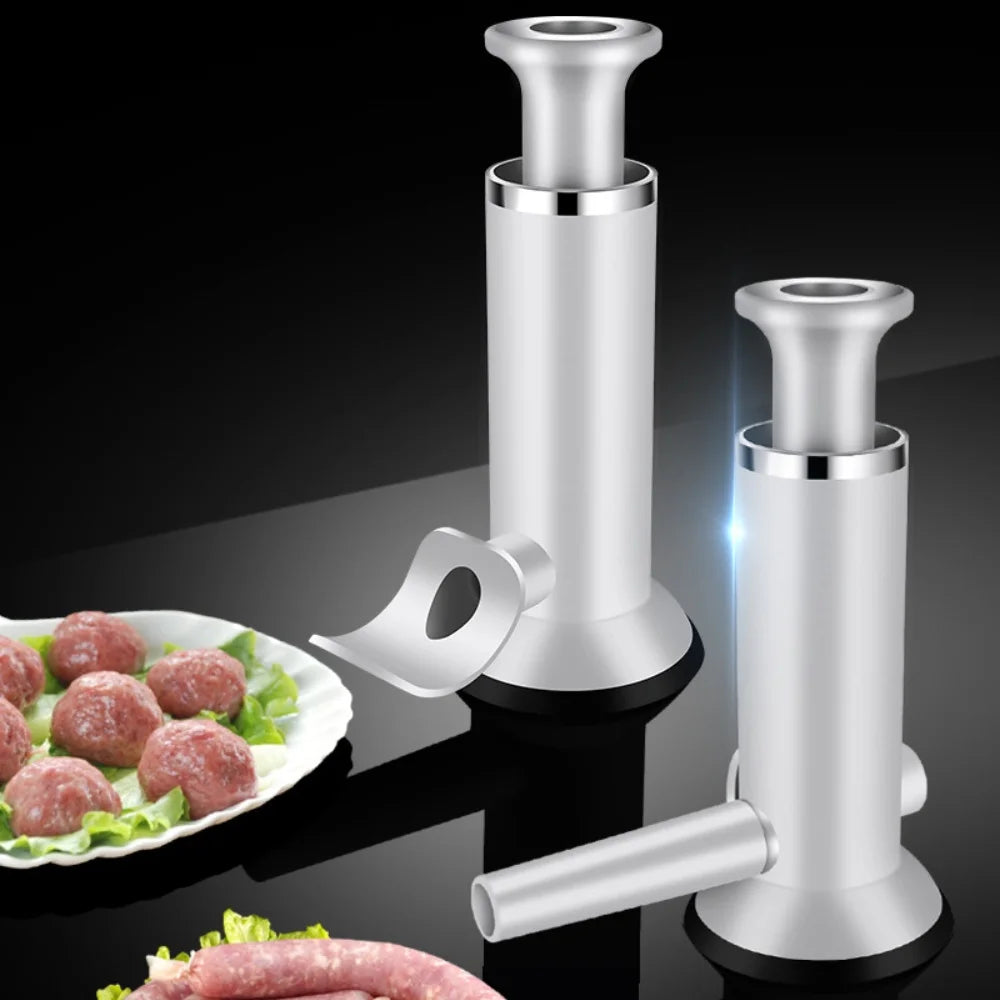 Manual Sausage Filling Machine Meat Stuffer Filler Making Kit Sausage Machine Homemade Meatball Maker Kitchen Tools Supplies