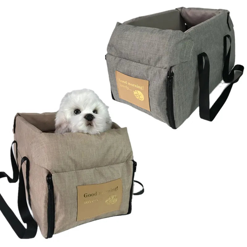 Dog Car Seat Bed Car Central  Portable Car Seat Central Safety Travel Cat DogBed Transport for Bag Chihuahua Accessories