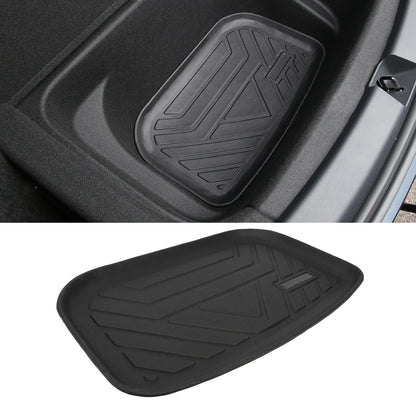 For Tesla Model Y 2021-2023 Accessories TPE Pad Front Rear Storage Mat Cargo Tray Floor with Logo Waterproof Protector Cover