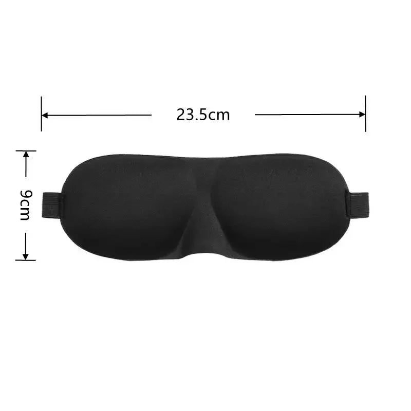 3D Sleeping Mask Eyepatch Block Out Light Soft Paded Sleep Rest Relax Aid Cover Patch Blindfold Face Shade Eyeshade Eyes Patchs