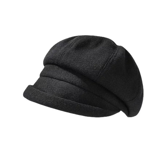 Newsboy Cap Hat Women Winter Autumn Casual Octagonal Hats For Women Retro Beret Fashion Solid Color Beret Gorro Korean New