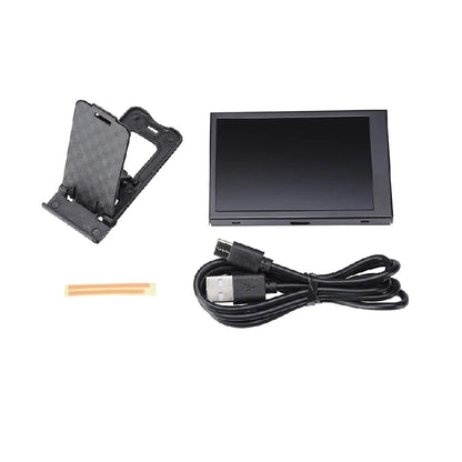 Freely Rotatable 3.5 Inch IPS TYPE-C Secondary Screen Monitor for Computer CPU, GPU, RAM, and HDD. Compatible with AIDA64, Doubles as USB Display