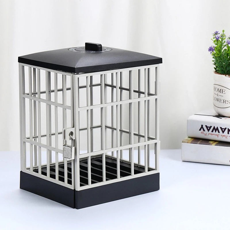 Cell Phone Jail with Timer Creative Cell Prison Lock for Party Home Table Office Cell Phone Cage Prison Cell Phone Storage Box