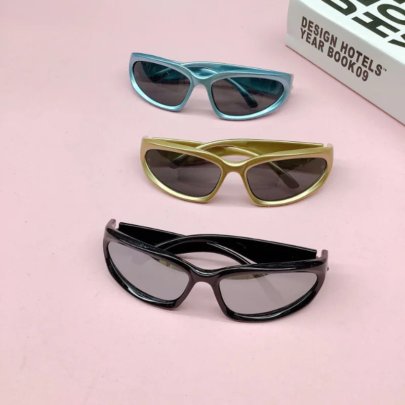 New Kids Polarized Sunglasses Cute Children's Sports Y2k Sun Glasses Children Riding Hiking Protection Glasses UV400 Eyewear