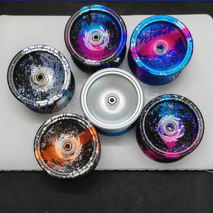 Yoyo Professional Competition Metal Yo Yo with 10 Ball Bearing Alloy Aluminum High Speed Unresponsive Toys for Kids Yoyo