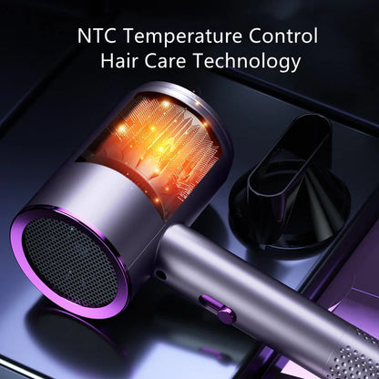 Christmas Gift Quick Hairdryer Hot Cold Wind Hair Dryer Style Hair Dryer Professional Blow Dryer Suitable for Home Salon