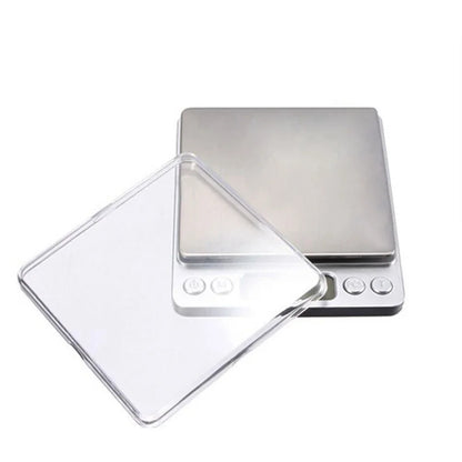 3000g X 0.1g Digital Gram Scale Pocket Electronic Jewelry Weight Scale 500g X 0.01g Scale / NO Retail Packaging