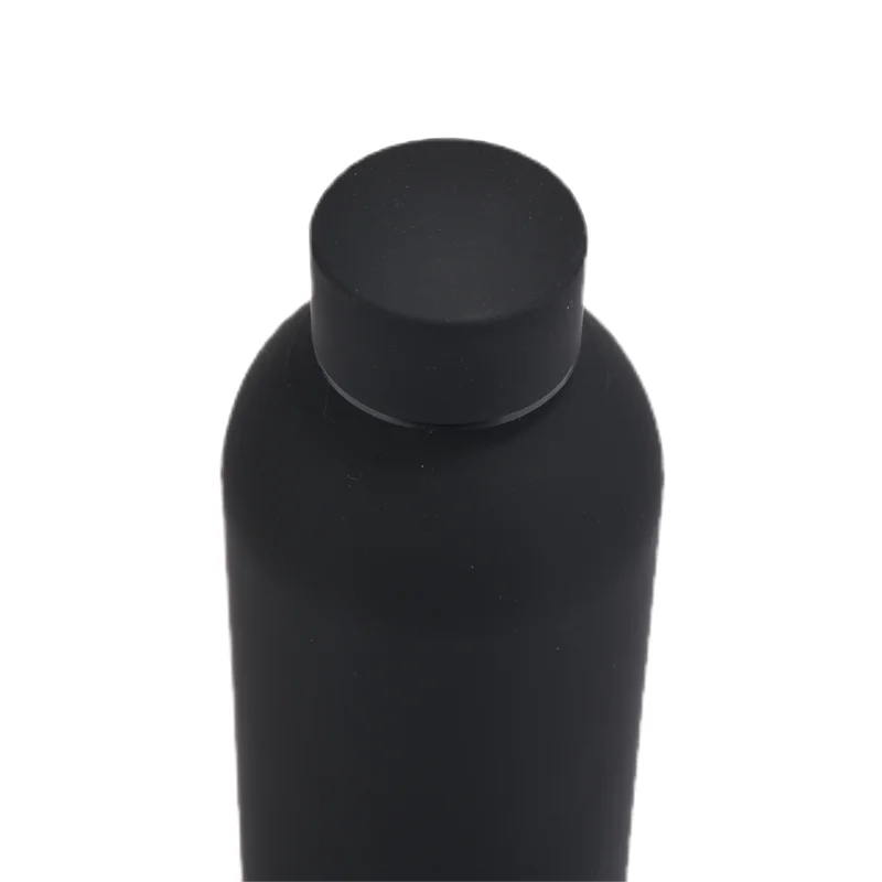 FENGTAO 304 Stainless Steel a Narrow mouthed Bottle Double-Layer Thermal Insulation 17 oz Outdoor Sports Cup Rubber Paint Coate