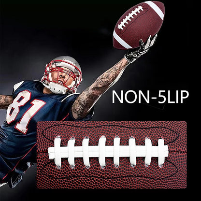 1PC 8.5inch American Football Soccer Rugby Association Football Footy Ball Standard Sports Football For Men Women Children