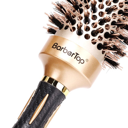 Speciality Round Rolling Brush Straight Hair Comb Boar Bristle Brush Blowing Curling Hairdressing Styling Tool