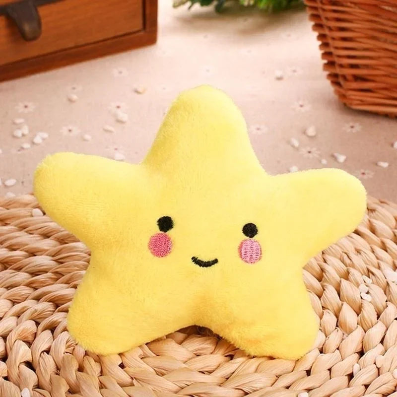 Pet Toy Plush Sounding Pentagram Toy Pet Playing Fun Dog Toys Cat Toys Pet Supplies