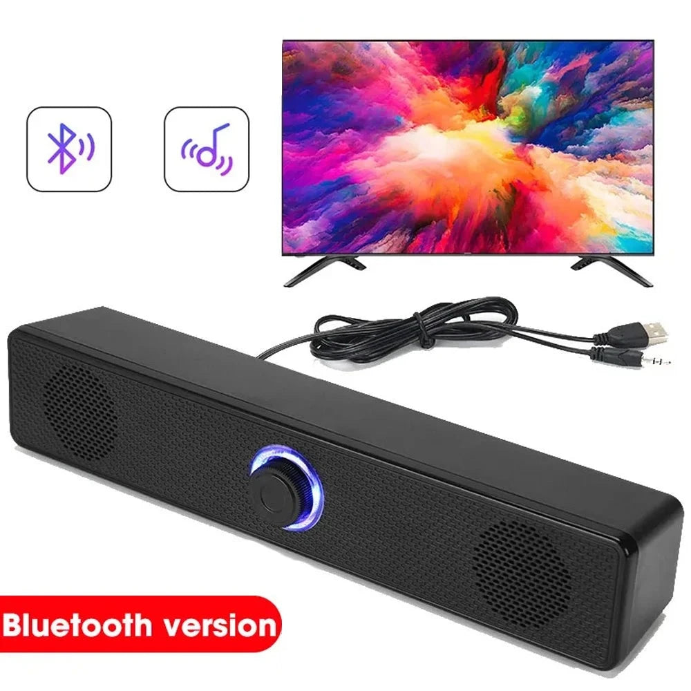 Home Theater Sound System Bluetooth Speaker 4D Surround Soundbar Computer Speaker For TV Soundbar Box Subwoofer Stereo Music Box