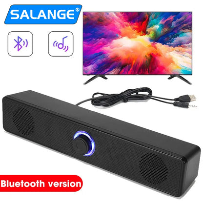 Home Theater Sound System Bluetooth Speaker 4D Surround Soundbar Computer Speaker For TV Soundbar Box Subwoofer Stereo Music Box