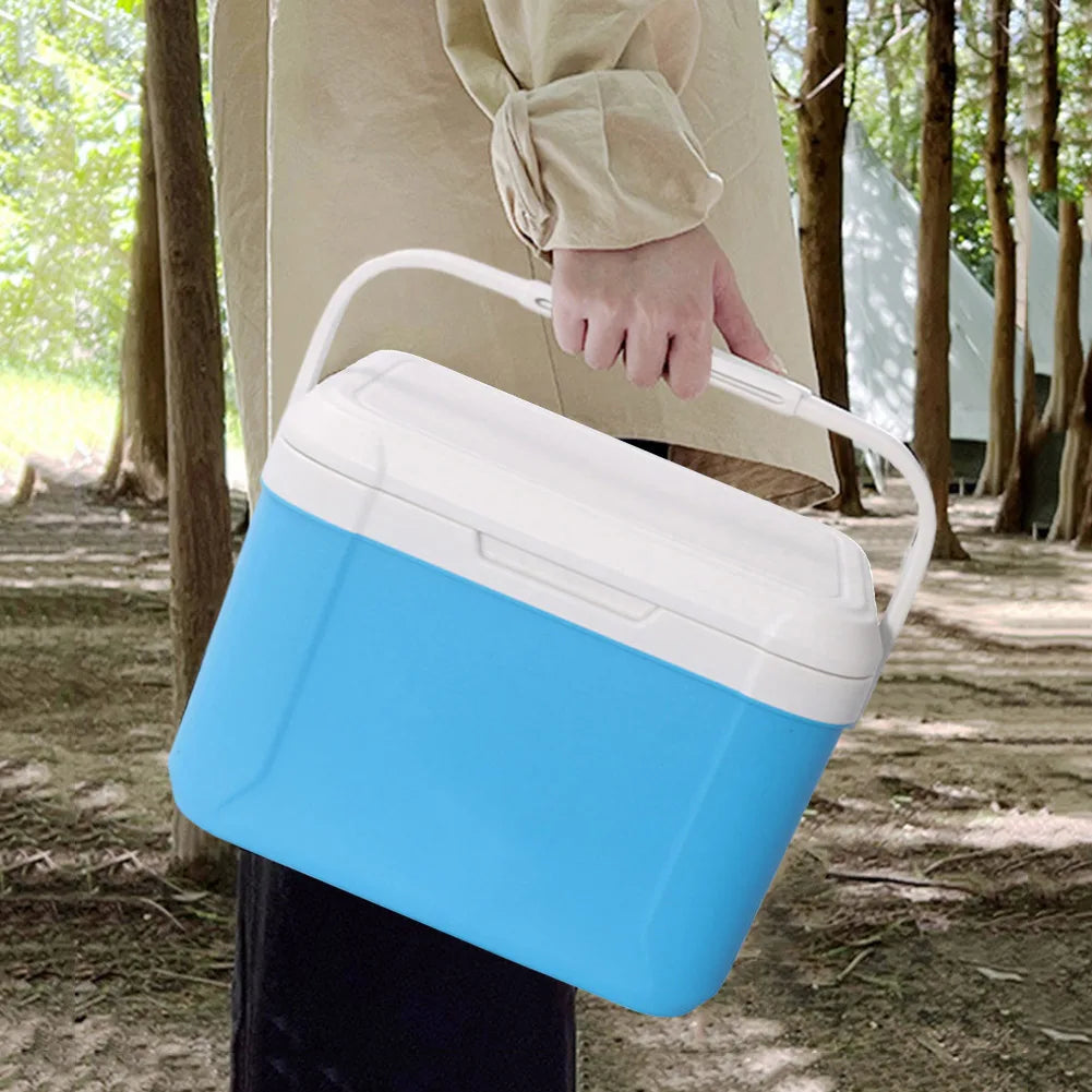 Outdoor Incubator Large Capacity Fresh-Keeping Incubator 5L Ice Bucket Portable Mini Fridge Camping BBQ Equipment