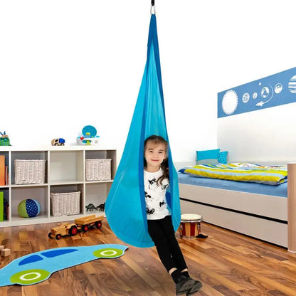 Sensory Swing Inflatable Cushion Hammock Chair Kids Pod Swing Seat Comfortable Breathable Child Sensory Swing Seat Soft For