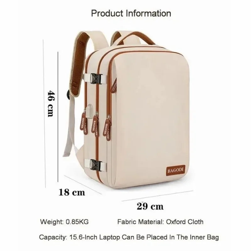 Travel Backpack Airplane Cabin For Women Men Laptop Anti-theft Business Easyjet Plane 45x30x20 Backpacks