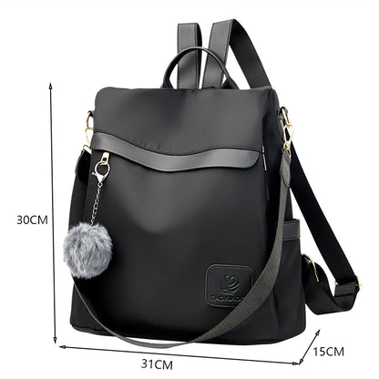 Waterproof Oxford Cloth Women Backpack Anti-theft Backpack Woman Light Weight Nylon Travel Backpack Fashion School Shoulder Bags