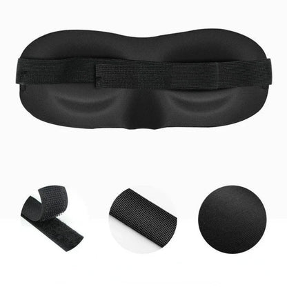 3D Sleeping Mask Eyepatch Block Out Light Soft Paded Sleep Rest Relax Aid Cover Patch Blindfold Face Shade Eyeshade Eyes Patchs