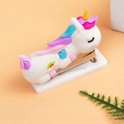 Mini Stapler Students Small Home Accessory Cute Hand Kids Handheld Household for Office Desk