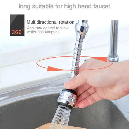 Water Tap Nozzle Anti-splash Nozzle For Faucet 360 Rotating Extender Tap Water Saving Dual Mode Sprayer Filter Sink Mixer Tap