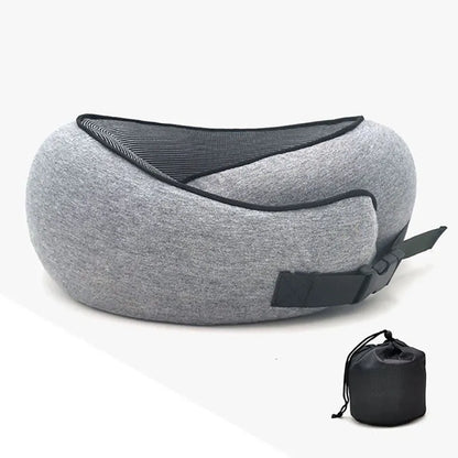 Memory Foam Neck Pillow Cervical Vertebra Travel Portable Noon Break Aircraft U Type Of Pillow Sleep Camping Pillow Carry Bag