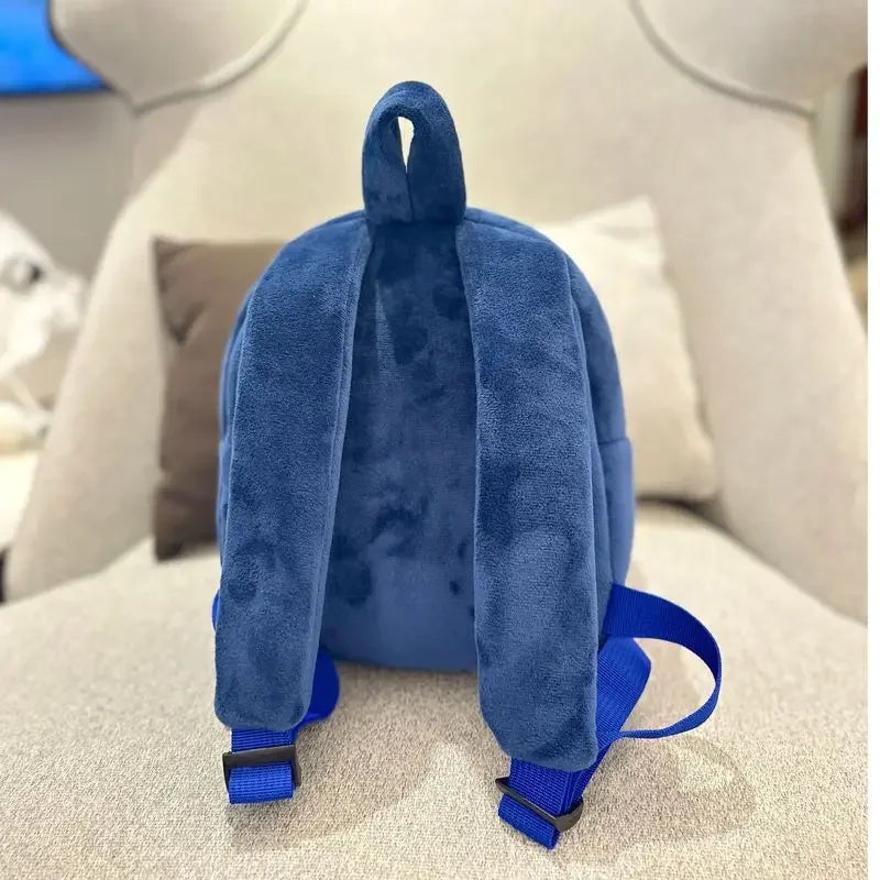 Moose Bluey Kindergarten Children Schoolbag Cartoon Bluey Family Plush Backpack Picnic And Travel Photo Snack Bag Children Gifts