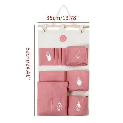 Home Hanging Storage Bag Organizer Container Car Bathroom Door Wardrobe Wall Home Organizer