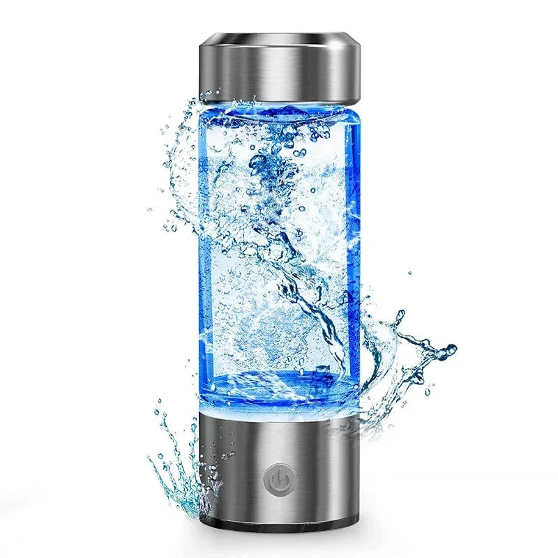 420ml Hydrogen-Rich Water Cup Electric Hydrogen Rich Water Generator Bottle Titanium Quality Filter Portable Antioxidant Lonizer