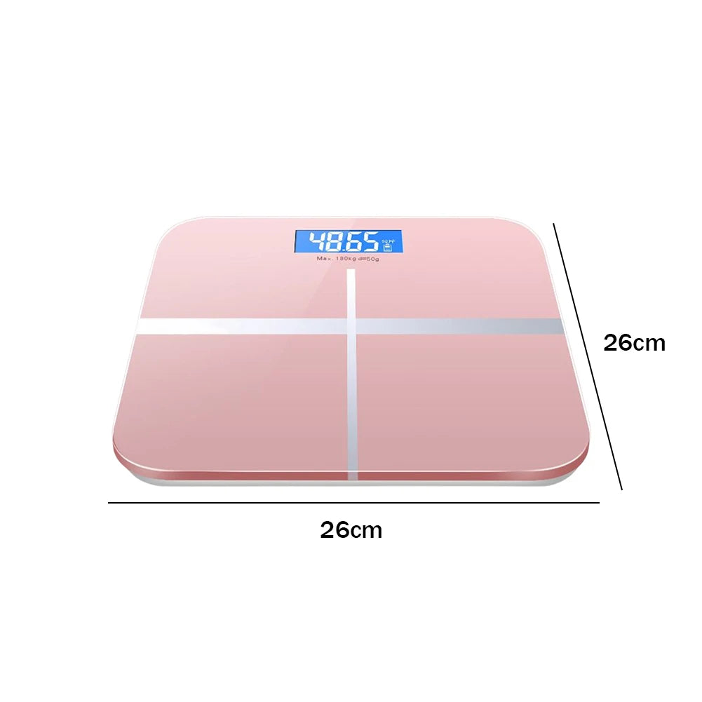 Household Electronic Scale HD Display Electronic Weight Scale USB Charging Battery-powered for Home Office Supplies Adult Health