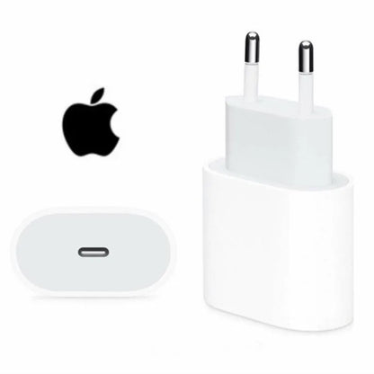 Type C Fast Charger for iPhone X, XS, 11, 12 Plus, 13 Mini, Pro Max, with Original 20W USB-C Power Adapter and Apple Cable