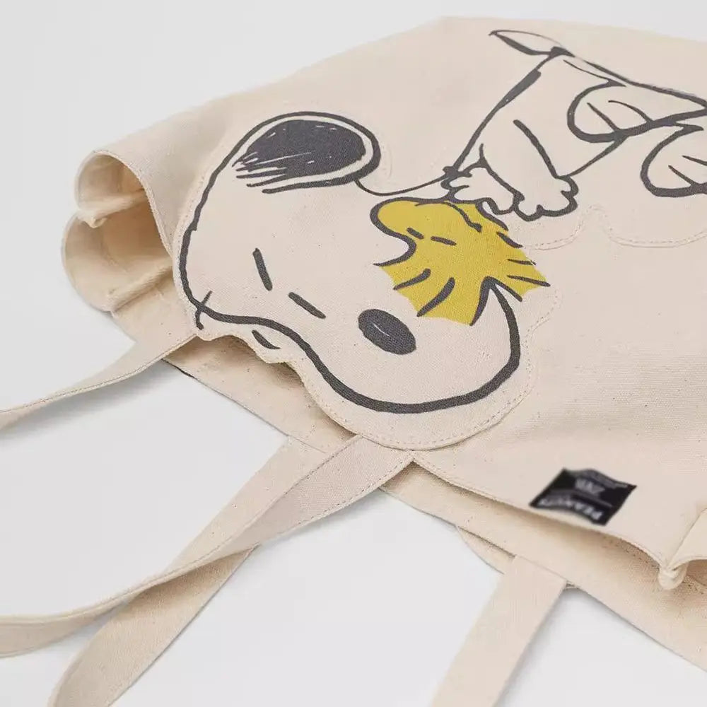 New Women  cartoon Snoopy Bag Women's Crossbody Bag Single Shoulder Underarm Small Square Bag