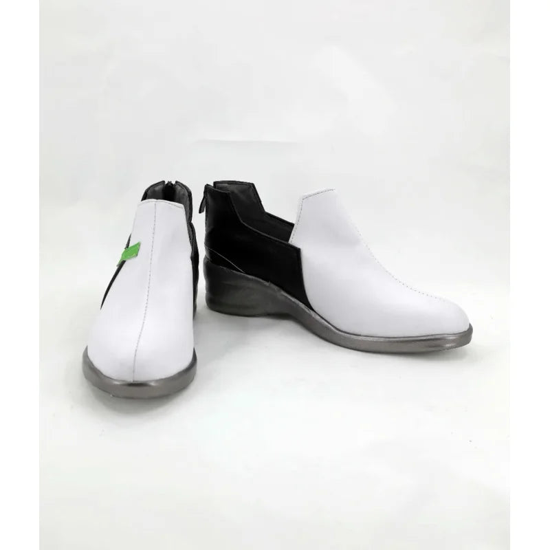 OW D.VA Cosplay Costumes Shoes DVA Shoes Boots Women Cosplay White Shoes