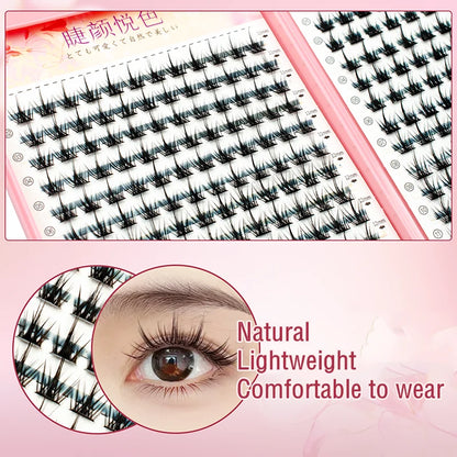 32Rows Eyeslashes Extension Personal Professional Individual Cluster Grafting Wholesale Large Capacity Flowerknow Makeup Sweet