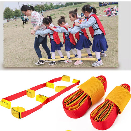 3/4/5/6 people outdoor children's sports toys games giant footstep team cooperation fun sports indoor External team game props