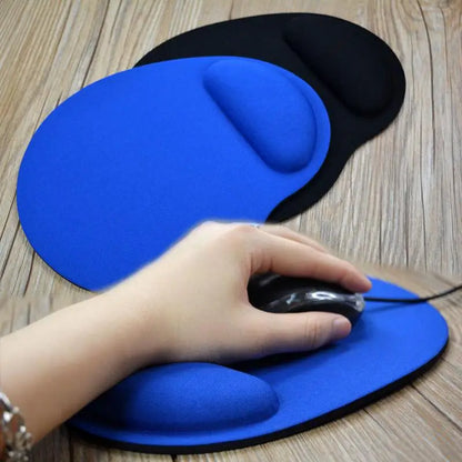 Dropshipping Solid Color New Keyboard Mouse Pad EVA Wristband Gaming Mousepad Mice Mat Comfortable Mouse Pad Gamer For PC Laptop