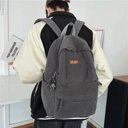 Fashion Big Backpack Lovers Travel Bagpack Women Laptop Mochila For Teenager Boys Bookbag New College School Bag Men Rucksack 가방